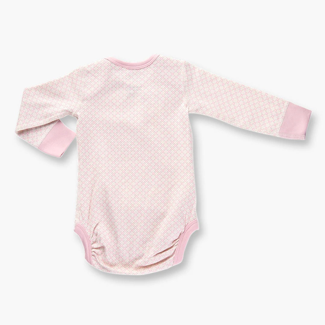 Dusty Pink Long Sleeve Bodysuit | Sapling Child