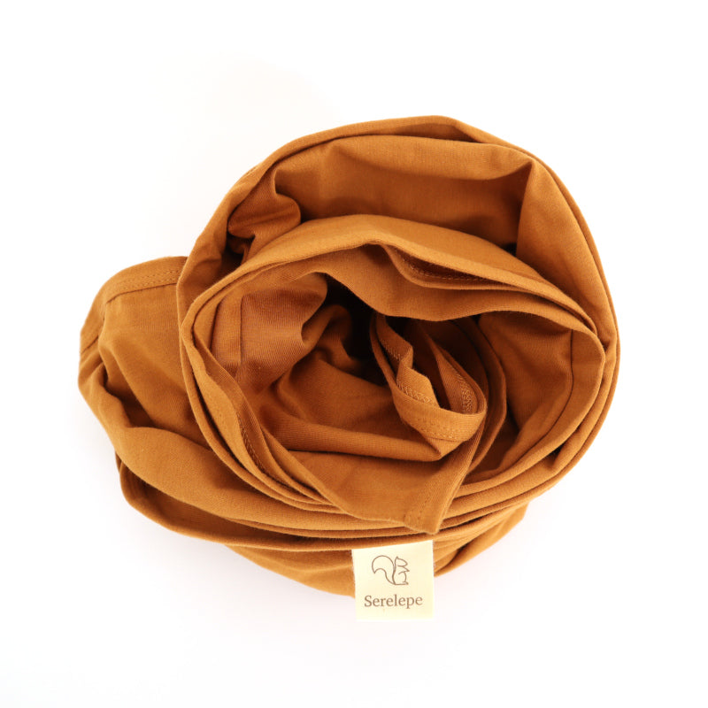 Jersey Wrap & Topknot Headband Set | Khaki
