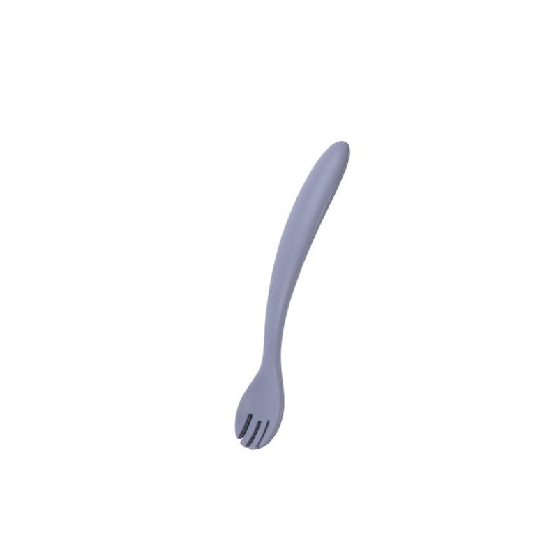 Silicone Suction Plate & Fork Set | Leaden